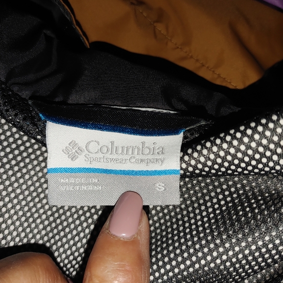 Columbia Mens Rain \Windbreaker jacket Sz.S - Picture 7 of 8